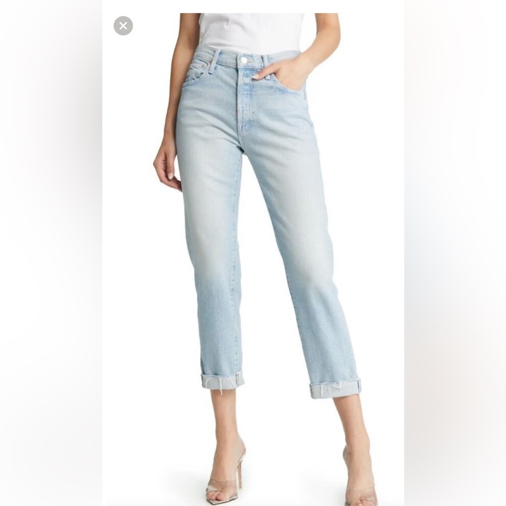 MOTHER Jeans - The Scrapper Cuff Ankle Fray Jeans- Size 30